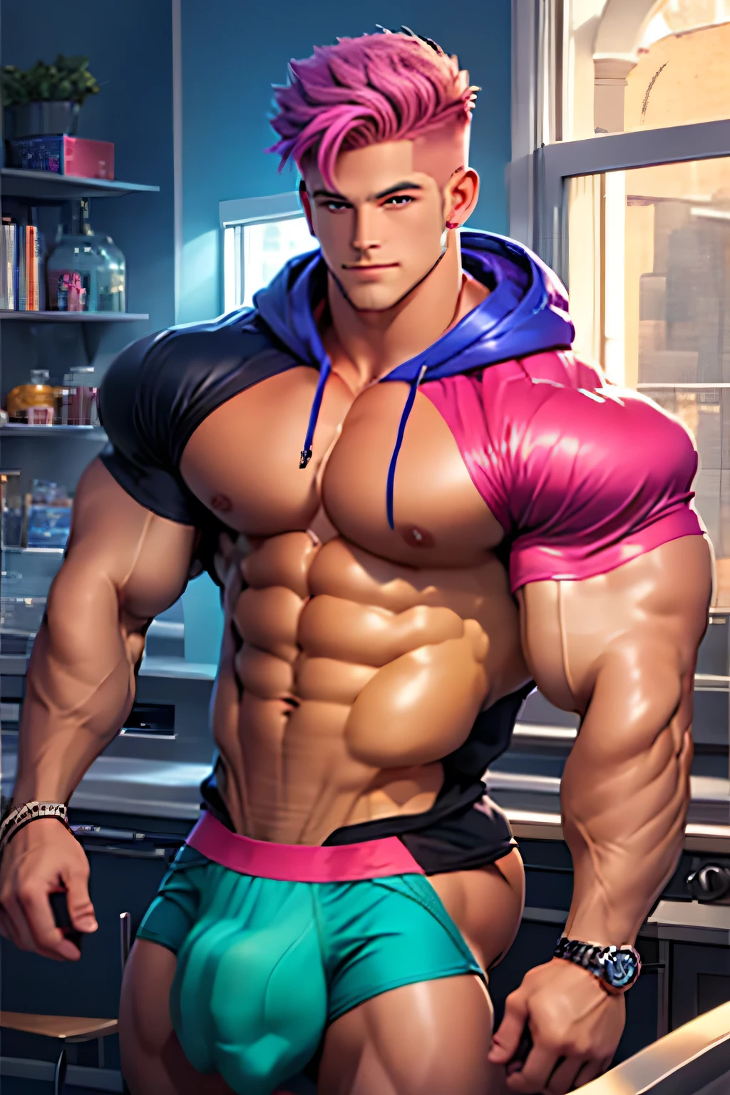 Two boys, one pinkshortbhair, one brown long-haired . Portraits,{heart effects},{Vivid Color},Pink background, multiple monochromatic colors,Wind,looking at viewer,pretty,{{Pink hospital room}}, {bandages},{pop syringe},short hair/ long hair,,Vivid Color,Beautiful, detailed eyes, jewel-like eyes, colorful eyes, sparkling eyes,{{{Youth}}},Good looking guy,{{{boy}}},{Top quality},{{Colorful mass pills}},{{{colorful mass capsule pills}}},moe sleeves,hoodie,hairpin,rabbit,pink effect,purple cross,pink heart,stuffed cat,pink hair,top quality,CG,High Resolution,Illustration,Beautiful detailed eyes,looking at viewer,finely drawn, {Art Book}, {{Vivid Color}},Long lashes, lots of lashes,{{Face close-up}},leaning to the side,{{{Male}}},mysterious,night,{young men},{{adult men}},{{{sanpaku eyes}}}, {{{scornful eyes}}},{{{He's handsome}}}, {{Beautiful young man}},{{{{Good looking guy}}}}, Colorful, Beautiful, detailed eyes, jewel-like eyes,colorful eyes, sparkling eyes,{{{{{boy}}}}},Wind,{1boy},{1 person} hyper jock, moon