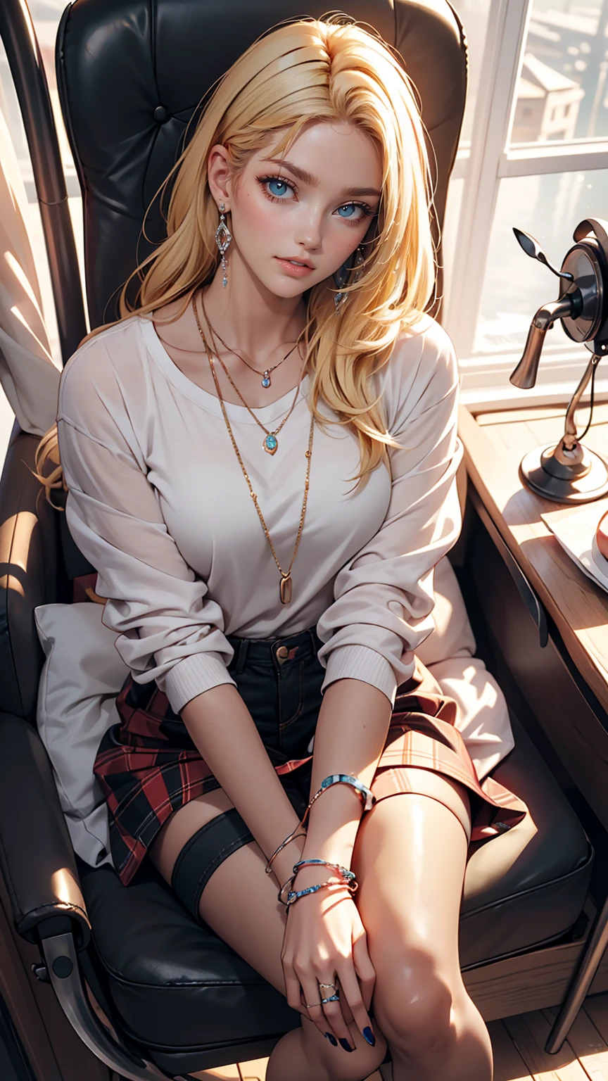 ((最high quality, 8K, masterpiece: 1.3, Ultra HD, high quality, 最high quality, High resolution, realism)) 、A 22-year-old extremely beautiful white woman、Hair color blonde、blue eyeedium Hair、Straight Hair、smile、Slender but well-proportioned body、Background blur((depth of field))、Aerial perspective((atmospheric perspective))、I want my head to stay off screen、Wearing accessories on the wrist、Put an anklet on your ankle、Wearing red nail polish、I'm getting a pedicure、Disney((Disney))Tangled、Blonde long hair、Wear an off-the-shoulder dress、smile、A lake in the forest、A boat floating in the middle of a lake、Looking up at the many lanterns flying in the night sky