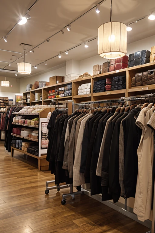 imported things store design , lleva un letrero con el nombre "JANEDERE"