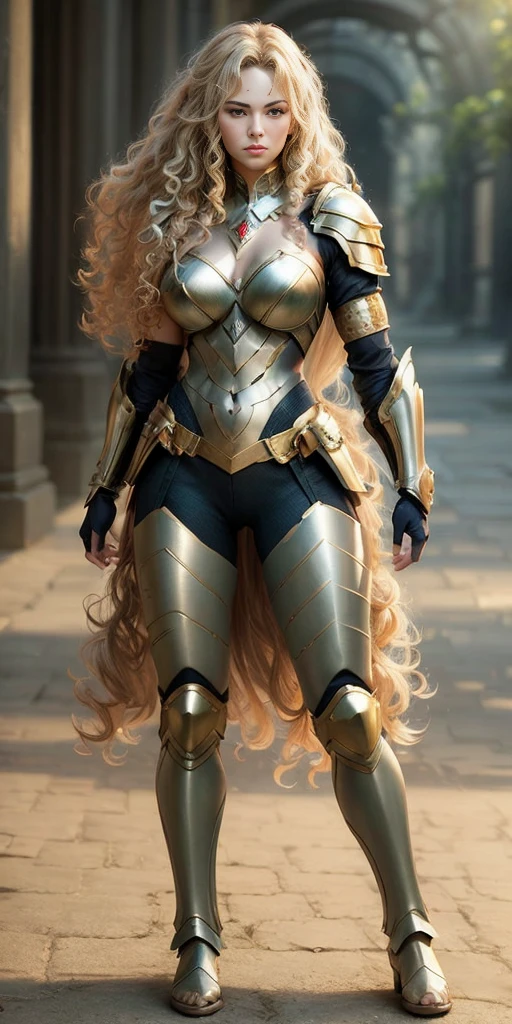 Asgard，valkyrie，Senhora Cavaleiro，Anatomia correta，epic fantasy digital art，tmasterpiece，8k，high-definition resolution，desenho detalhado，Qulidade Superior，, Epic composition, muscular body