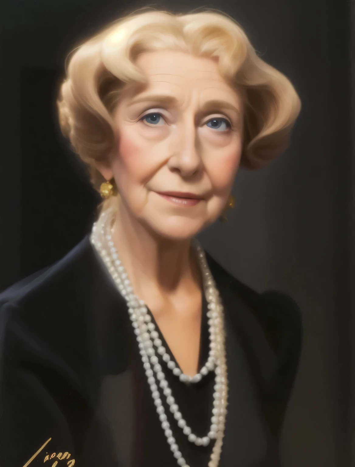 Mujer , Queen of Belgium Fabiola, He is 97 years old and has wrinkles....