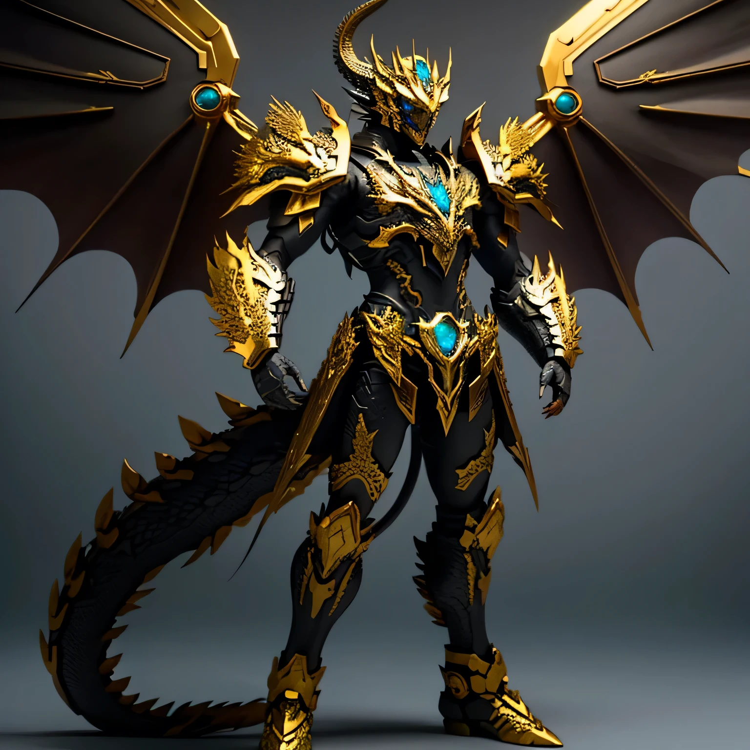 ((best quality)), ((masterpiece)), (detailed), perfect face, Gold and Silver Colors, Dragon Kamen Rider, Sky background, Single person, Sleek Dragon Armor, Full Body, Dragon Base, Kamen Rider, 1 male, Dragon, full body, Dragon Wings
