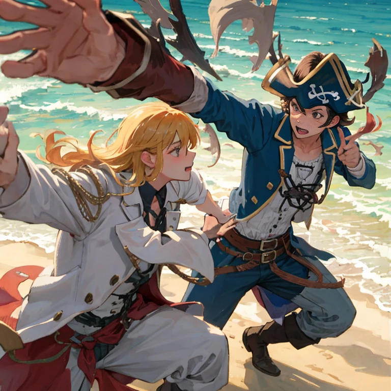 Pirate fighting