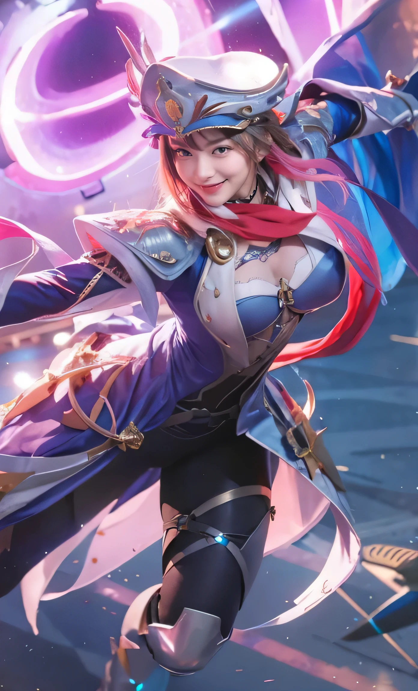 close up of a girl or woman (K-Pop idol), detailed hair , big , shadowbringers cinematic, 4 k detail fantasy, a beautiful fantasy empress, game cg, xianxia fantasy, xianxia hero, 2. 5 d cgi anime fantasy artwork, cinematic goddess close shot, ruan jia and artgerm, wow 4 k detail fantasy, hyper-detailed fantasy character, high definition, hyper- detailed,perfect, fantastic, detailed facial and body skin texture, detail vaginay), detaes, detailed everything.