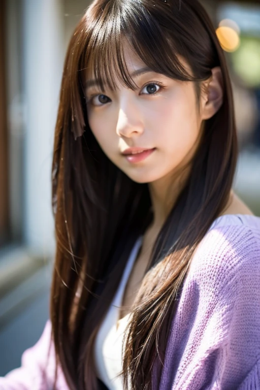 1 japanese woman, long hair