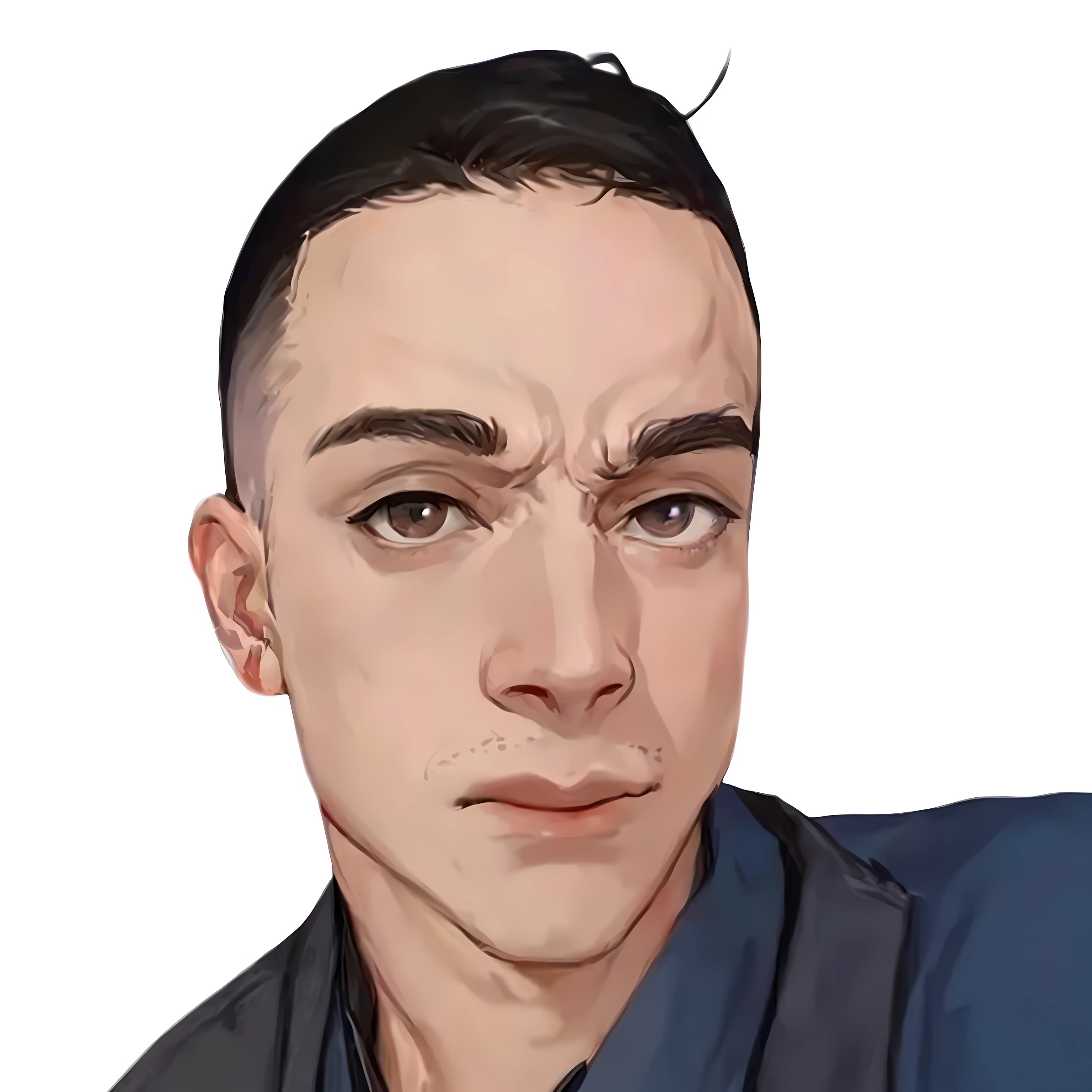 visual novel main character, visual novel protagonist, character male portrait, visual novel character portrait, genius face, serious face, 
contemptuous face