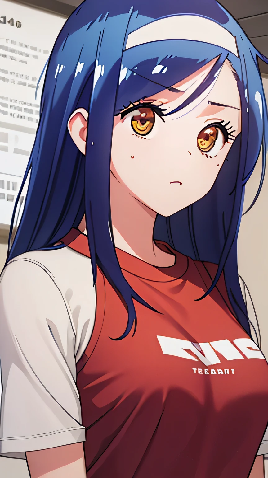 ((masterpiece)), ((best quality)), ((4K)), girl, lift shirts, pinch shirts