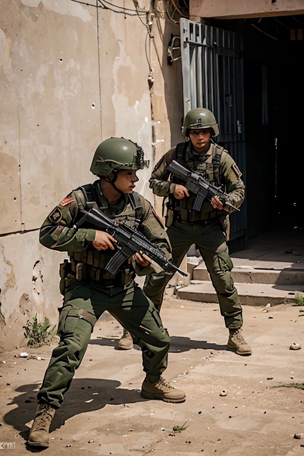 Army fighting in San Miguelito