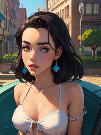 Cartoon style digital illustration style GTA digital style, estilo atompunk design de personagens altamente detalhado, arte digital detalhada coragem, Forest fan art, Design de personagens de retrato, beautiful digital illustration, retrato de alta qualidade, Arte em quadrinhos, mulher jovem cabelo com transas lindas . Queen Anna of ArendelleBeautiful lined eyes Medium large bust and wonderful sexy clothes. image expression of sexual desire from waist to head illustration Queen Anne of Arendelle atompunk style Fallout 4 style pose playboy magazine with beautiful breasts without clothes wonderful breasts Character Christina Ricci black hair style Morticia AddamsCartoon image of a woman .cartoon style illustration, estilo de arte dos desenhos animados, estilo de arte dos desenhos animados, digital illustration style, design de personagens altamente detalhado, arte digital detalhada fofa, City fan art, Design de personagens de retrato, beautiful digital illustration, retrato de alta qualidade, Arte em quadrinhos, jovem expressando desejo sexual. Corpo inteiro escultural
