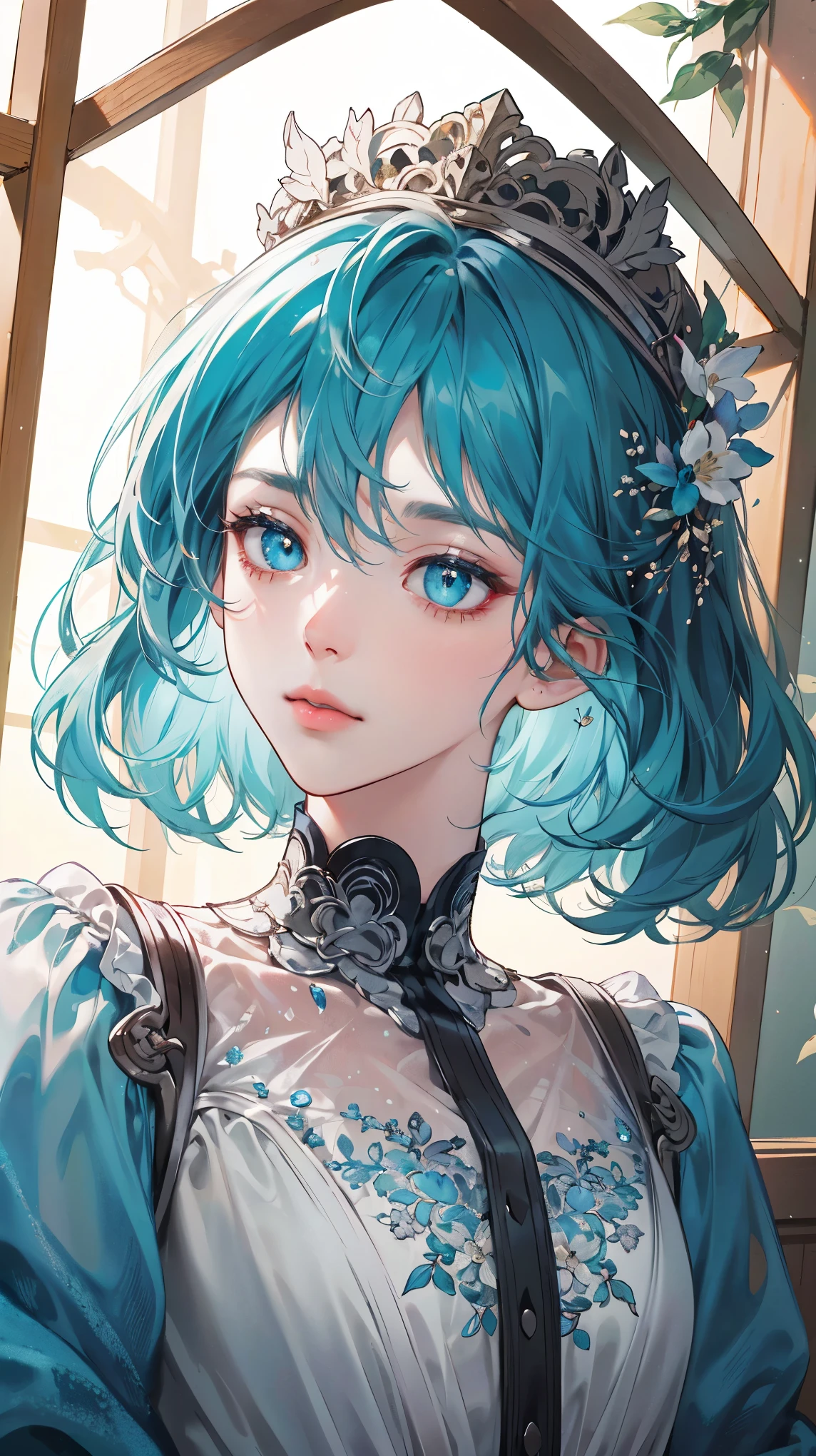 (((masterpiece))), (((best quality))), ((Extremely detailed)), (Surrealism), (Highly detailed CG illustrations), ((Extremely delicate and beautiful)),light, Create stunning anime artwork currently trending on ArtStation, Show exquisite beauty and charming aesthetics. Artwork should be very detailed, Featuring compelling characters and visually appealing environments. The characters in the work are elegant and charming, Exudes elegance. Pay close attention to complex facial features, Such as vibrant colors and sophisticated shading for captivating eyes. The character's clothing should be designed with delicate patterns, Flowing fabrics, and rich texture, Embodying the fusion of fantasy and contemporary fashion. Place characters in captivating environments,Enhance the overall appeal of your artwork. This can be a stunning natural landscape, Bustling future cityscape, Or a mysterious country full of magical elements. Incorporate bright colors, Dynamic Lighting, and detailed background elements,Create a sense of depth and immersion. Consider the latest trends in anime art, 例如加入独特的light效果, Explore creative composition techniques, Or try an unconventional color palette. Take inspiration from the top artists on ArtStation and their exceptional execution of various art styles and Theme. camera: Choose an angle that highlights the beauty of your character and the immersive environment. light: Create depth and atmosphere with atmospheric lighting techniques. solve: Designed to produce high-resolution artwork,to showcase intricate detail and clarity. Artistic Inspiration: Find inspiration from popular artists on ArtStation, Explore different styles, type, and Theme.