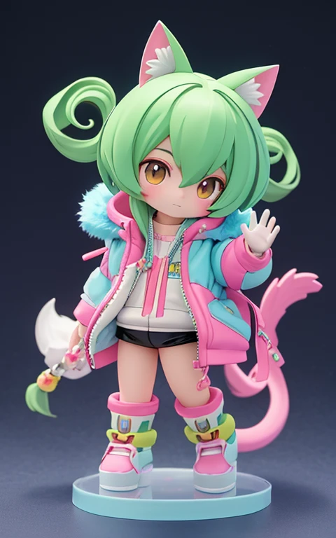 At Comic-Con，Anthropomorphic cats visit exhibitions，有許多不同類型的玩具figure，Nendoroid 3D，anime statue，玩具figure，q posket，Funny company anime style，動漫動作figure，silicone man，Silicone statue，Styled for Nendoroid，figure、 動漫figure、action figurine toys、矽膠材質雕像

animal illustrations,mixed species,different kinds of animals,various species,diverse animals,digimon evolution，Ultimate Evolution，perfect body，ultimate body，horse，There is personification，digimon evolution，Ultimate Evolution，perfect body，ultimate body，UFO，有horse，There is personification，有Cat lady

貓耳娘與許多動物的合照，animal illustrations,mixed species,different kinds of animals,various species,diverse animals,digimon evolution，Ultimate Evolution，perfect body，ultimate body，horse，There is personification，digimon evolution，Ultimate Evolution，perfect body，ultimate body，UFO，There is personification，Cat lady，cat ears women\(Lovely,Kawaii,10 years old）rest ,quality\(masterpiece,high resolution,top-quality,top-quality real texture skin,提high resolution,RAW photos,Best quality,Very detailed\)