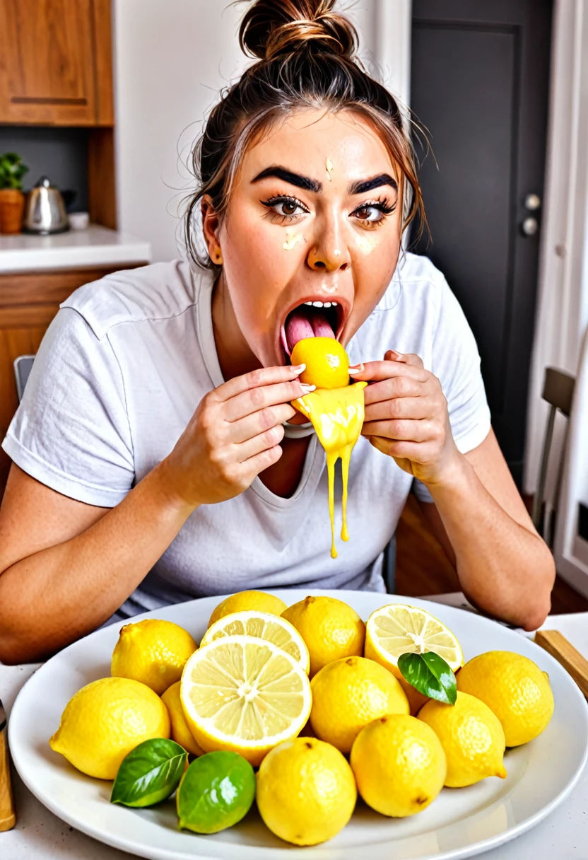 Lemon Eating Challenge