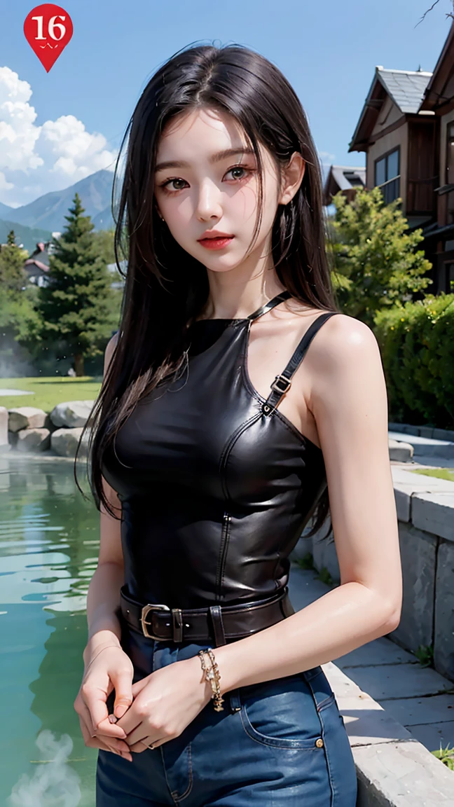 masterpiece, highest quality, 1 girl, (beautiful girl, RPG Maker:1.2), (16 years old:1.2), Very good vision, (Symmetrical eyes:1.3), (hot spring, , Cover 1&#39;Steam on the body:1.3), (Big Breasts: 1.2), Cleavage, Gray Hair, Bobcut, Purple eyes，Narrow waist，Erect nipples，indoor、sit on a luxurious sofa、Cute Woman、(Full nudity)、Underarm、Spread your legs、(Beware of pubic hair)、Waist up shot、From below、