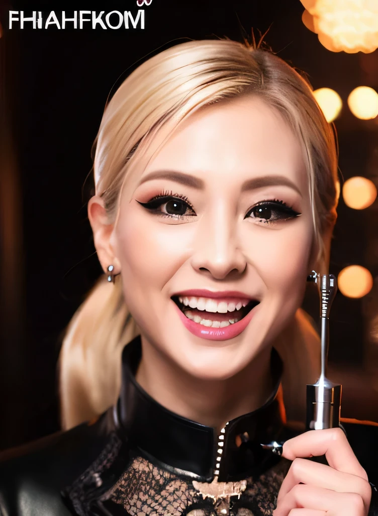 (8K、highest quality、masterpiece:1.2)、(Real、Photorealistic:1.37)、Super detailed、Beautiful new mistress from Japan、10 heads、Small face、Blonde、Tattoo、Mistress having fun with torture tools、femdom、Mistresses who enjoy abuse、Insane smile、Urethral play