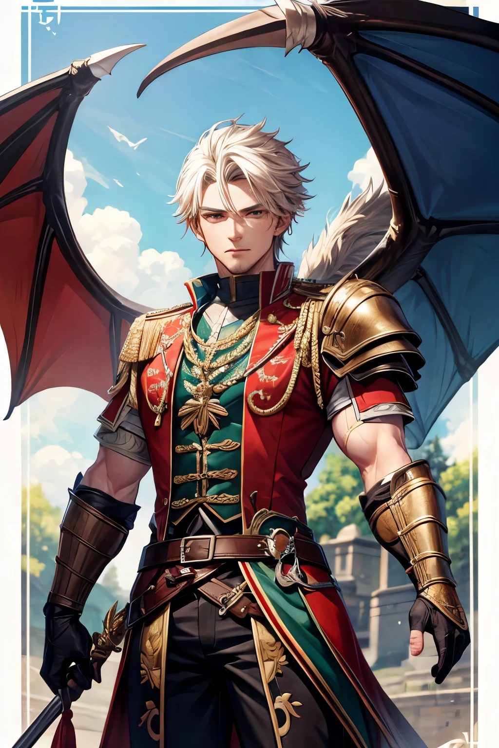 Drachen, ritter, masculine, Tiere