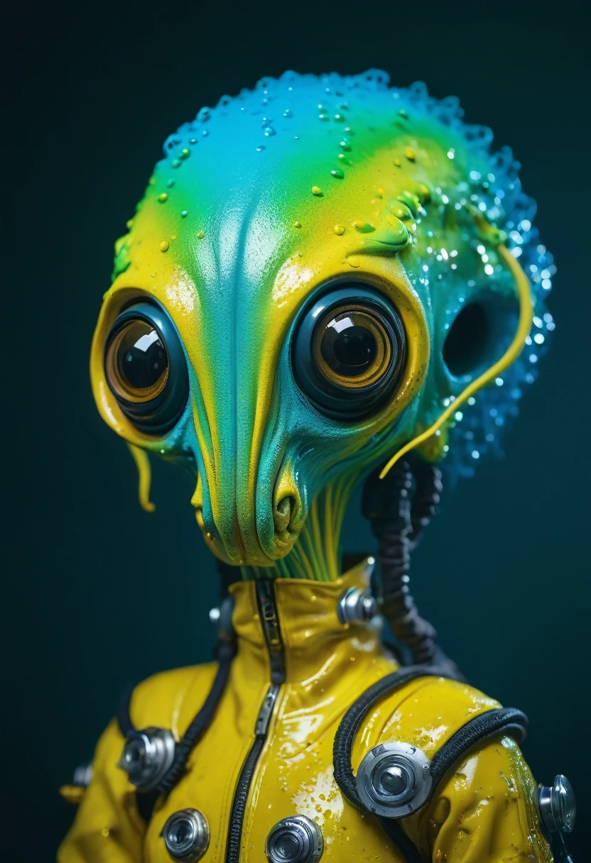 8K, ARTISTIC photogrAphy, best quAlity, mAsterpiece: 1.2), A (potrAit:1.2) Don Bluth Style  ASTRONAUT Cthulhu yellow Toon Doll, full body RAW candid cinema, cyan hair, 16mm, color graded portra 400 film, remarkable color, ultra realistic, sad admosphere, dark lighting, oppressive atmosphere, depressive colors, kodak portra 400, photograph,r, Natural Light,  Pinhead lighgts, blur reflection, Brush Strokes, Smooth, abstract, Splatter, Oil On Canvas, rainbow colors, fractal isometrics details bioluminescens : a stunning realistic photograph of wet bone structure, 3d render, octane render, intricately detailed, titanium decorative headdress, cinematic, trending on artstation | Isometric | Centered