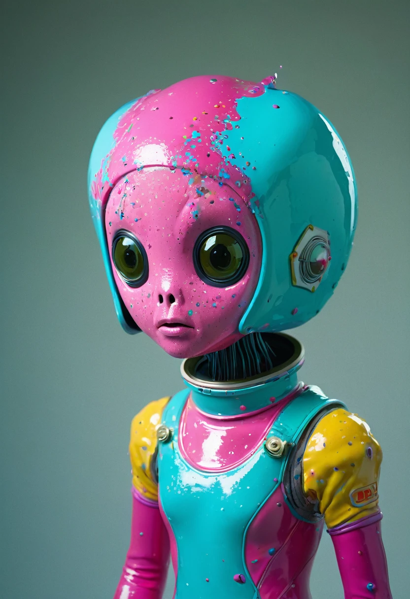 8K, ARTISTIC photogrAphy, best quAlity, mAsterpiece: 1.2), A (potrAit:1.2) Don Bluth Style ASTRONAUT Cthulhu pink Toon Doll, full body RAW candid cinema, cyan hair, 16mm, color graded portra 400 film, remarkable color, ultra realistic, sad admosphere, dark lighting, oppressive atmosphere, depressive colors, kodak portra 400, photograph,r, Natural Light, Pinhead lighgts, blur reflection, Brush Strokes, Smooth, abstract, Splatter, Oil On Canvas, rainbow colors, fractal isometrics details bioluminescens : a stunning realistic photograph of wet bone structure, 3d render, octane render, intricately detailed, titanium decorative headdress, cinematic, trending on artstation | Isometric | Centered