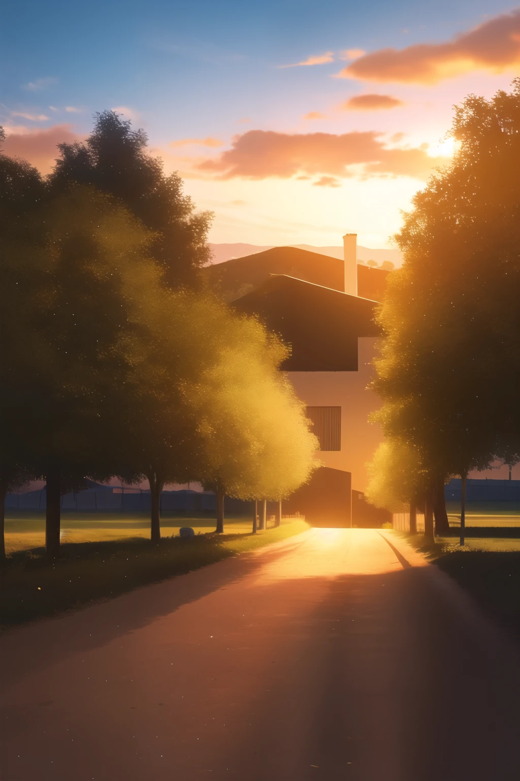 Carreta en un campo, carreta, carreta, carreta de mercader, tetrico, atardecer, carreta, medieval, primer plano
