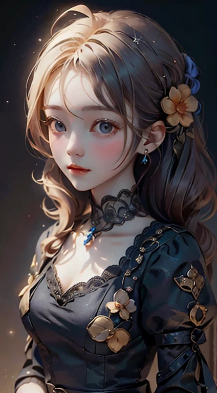 ((masterpiece, highest quality)),(Complex lighting),One girl, Valerie Frizzle,dress,