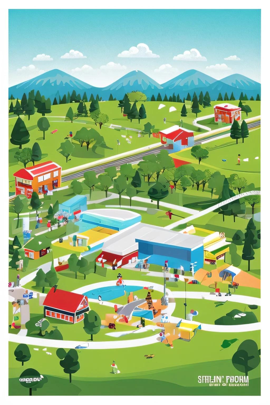 Mini Program Illustration,landscape,Points redemption,Shopping