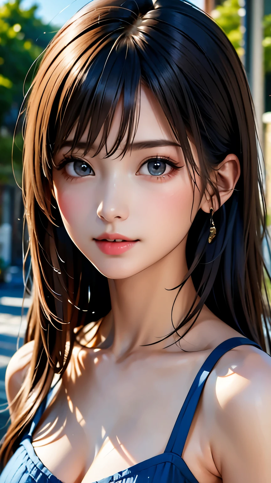 masterpiece, 最high quality, Ultra-high resolution, (Realistic:1.4), Beautiful face in every detail, high qualityの衣類, Amazing European Women, very cute, Portraiture, 肌が柔らかくてPerfect Face、Perfect Face, Shoot your hair, 8K resolution,Super Realistic,Very detailed,high quality, A broad perspective