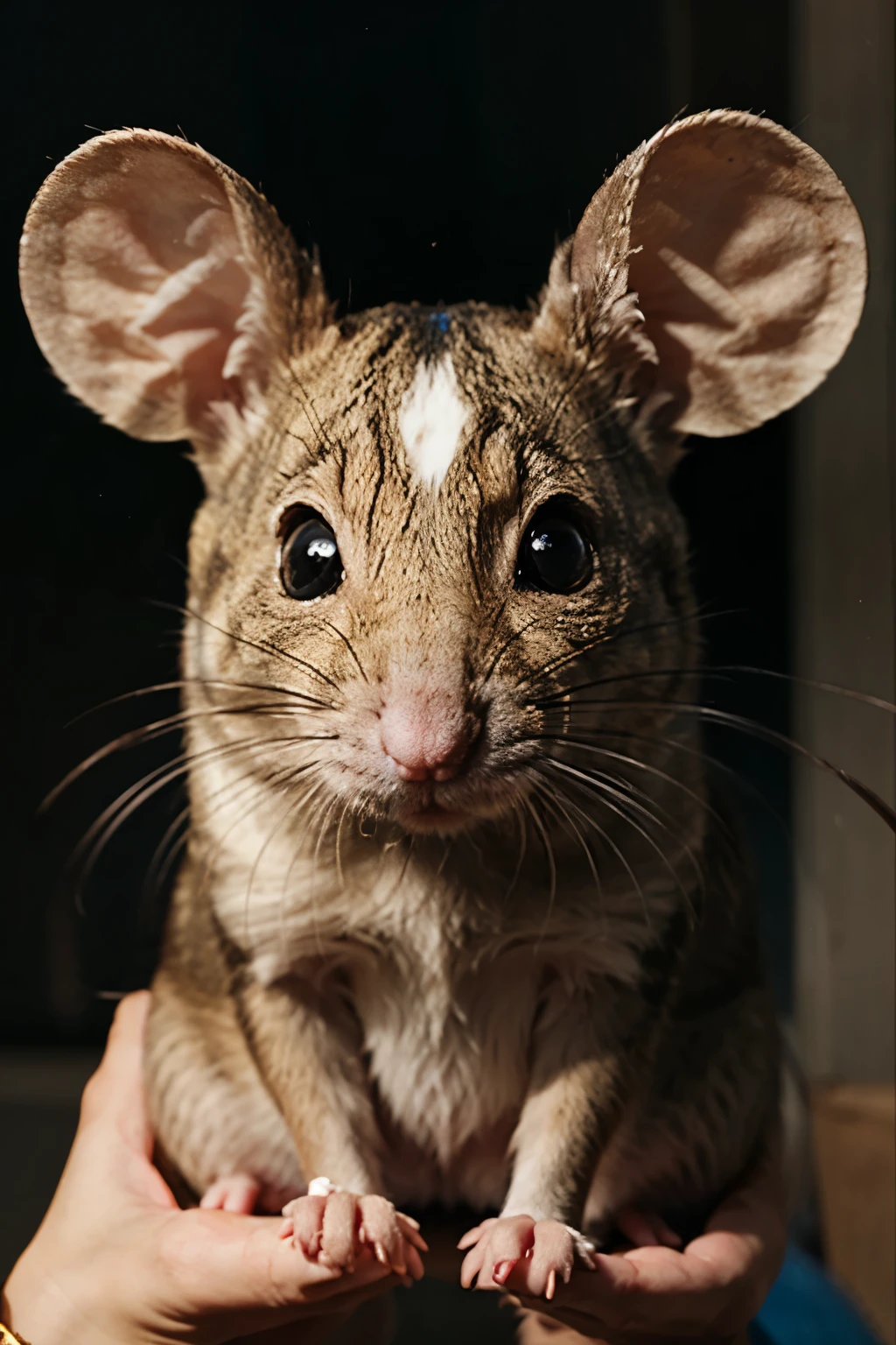 The mouse is pretty, cry