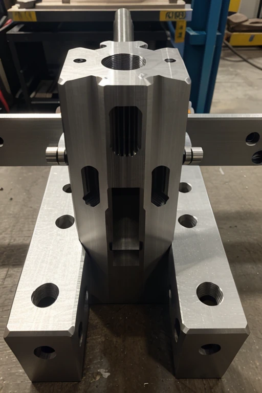 CNC 5-axis machined parts