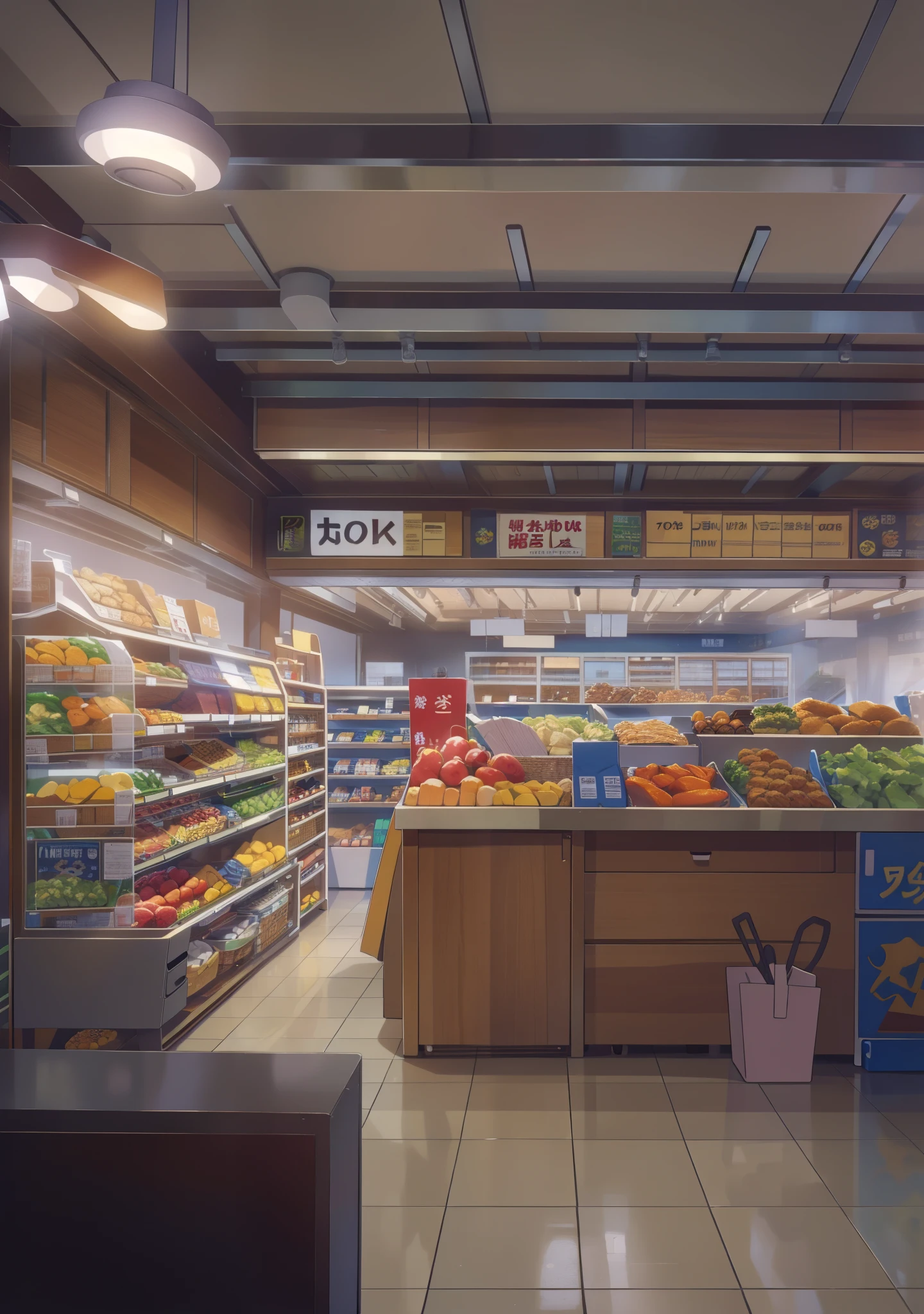 (masterpiece:1.2),best quality,indoor场景:(1.3),indoor场景,indoor场景,indoor场景,indoor场景,Modern scene,城市Modern scene,supermarket,convenience store,indoor,street,architecture,现代architecture,现代architecture,夸张architecture,masterpiece, best quality, Ultra Detailed,HD, HDR, 8k,masterpiece, morning,100mm lens, 3d blender rendering,No humans,