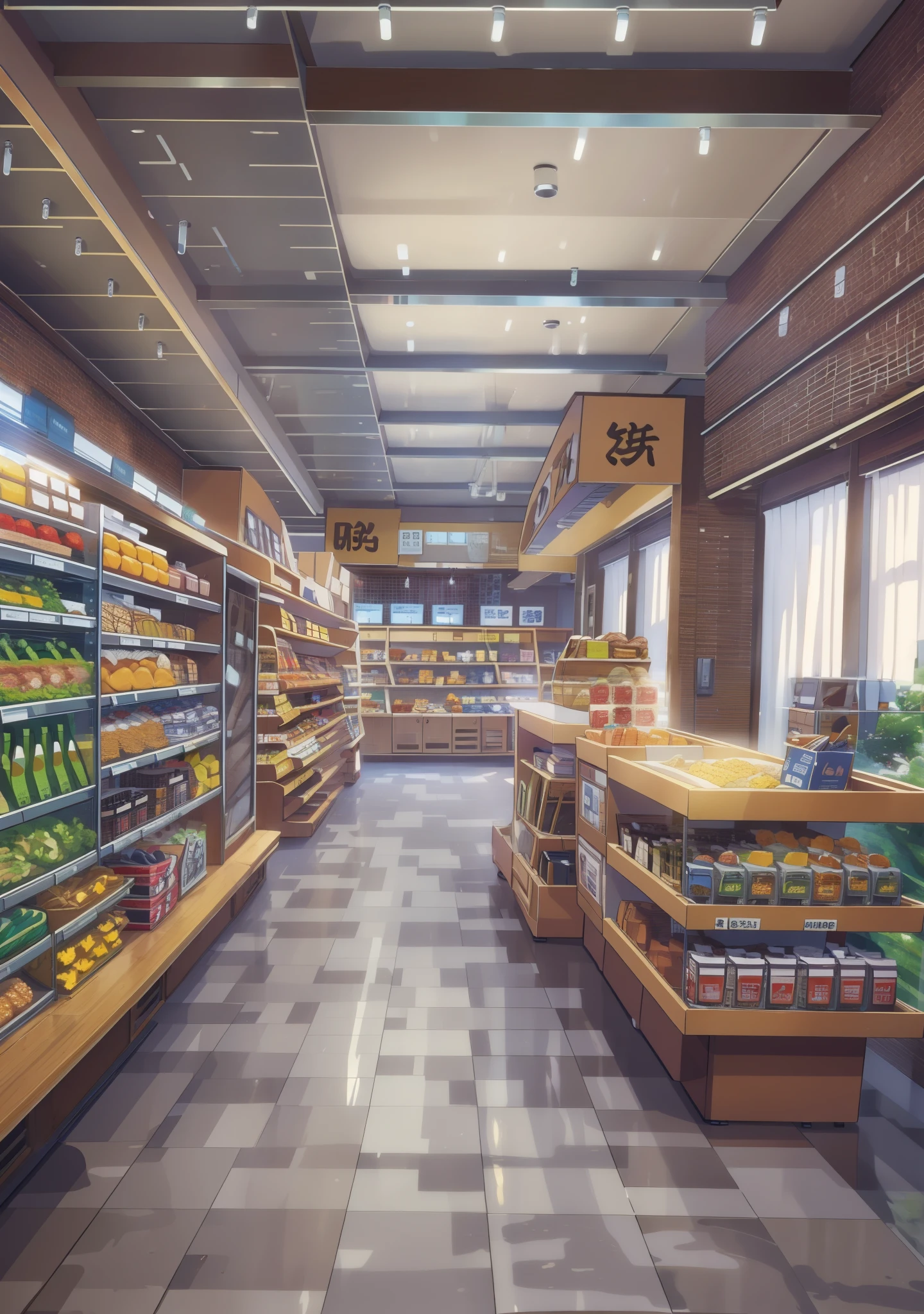 (masterpiece:1.2),best quality,indoor场景:(1.3),indoor场景,indoor场景,indoor场景,indoor场景,Modern scene,城市Modern scene,supermarket,convenience store,indoor,street,architecture,现代architecture,现代architecture,夸张architecture,masterpiece, best quality, Ultra Detailed,HD, HDR, 8k,masterpiece, morning,100mm lens, 3d blender rendering,No humans,