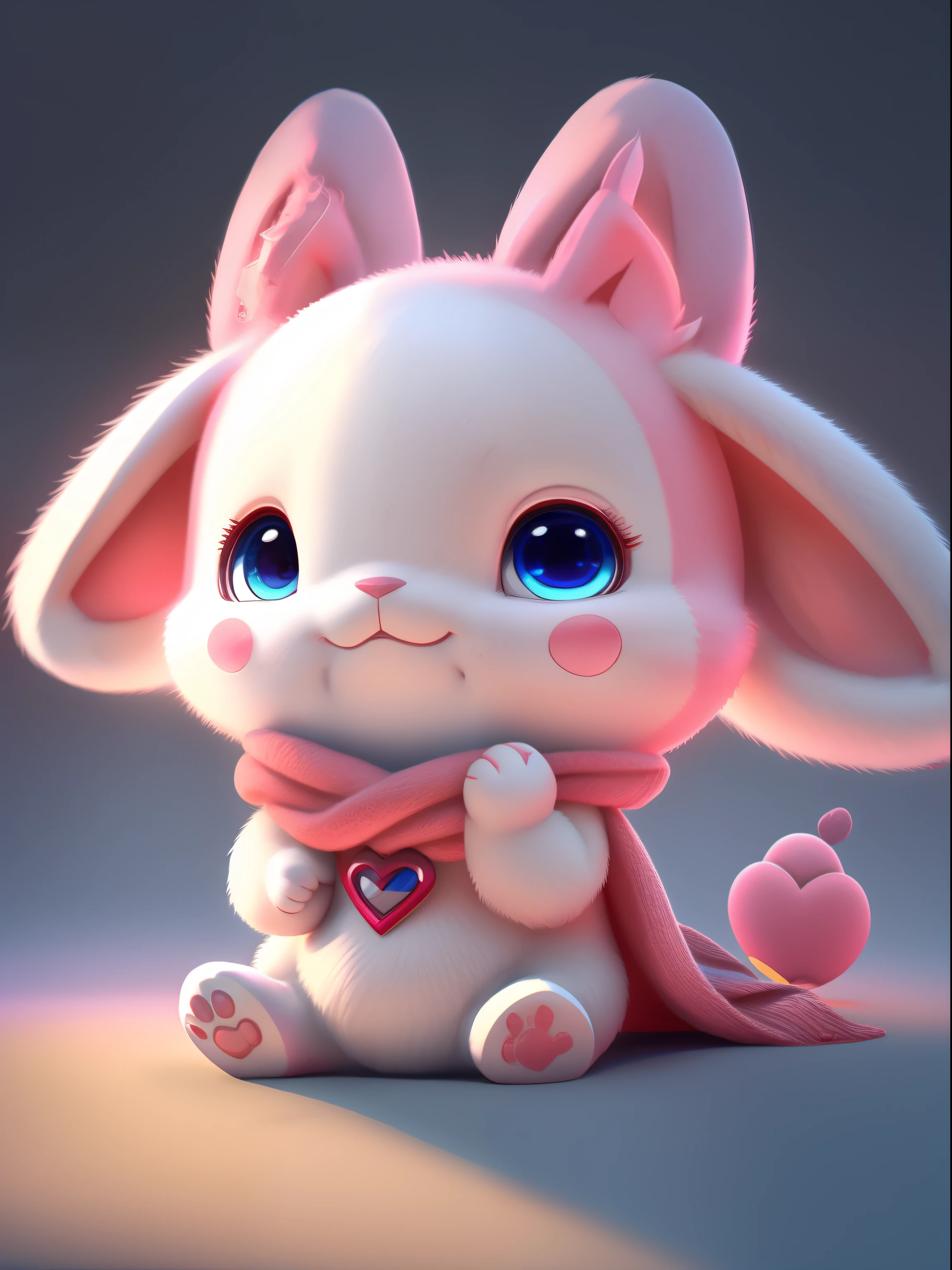 mascota rosa, with eight cultural characteristics of uprising, caracteristicas distintivas, rich IP connotation of Jiangxi city has unique creativity and design, According to the characteristics of the era, cute image., great affinity and communication Cute furry animals, animado, Contemporary art, HD