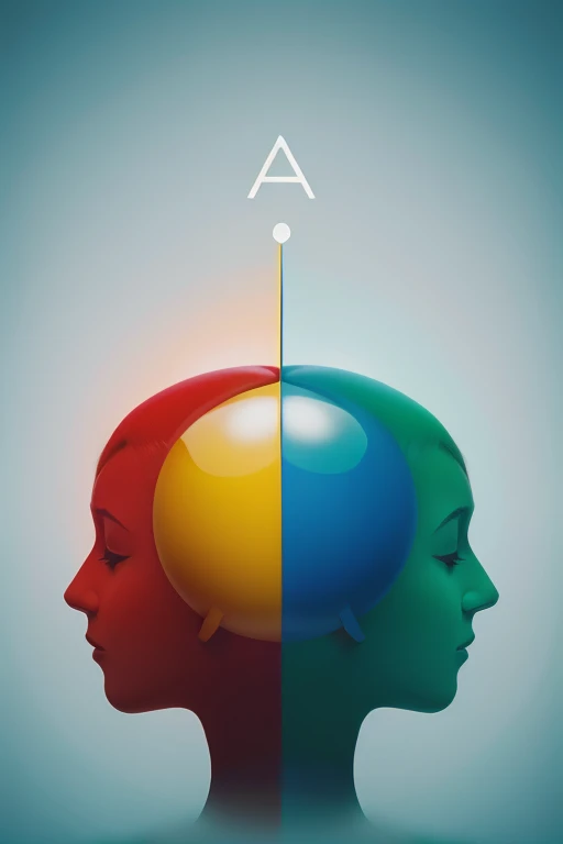 A photo that shows the connection between mind and business, application management and psychology
use simple icon and color show power and knowledge 