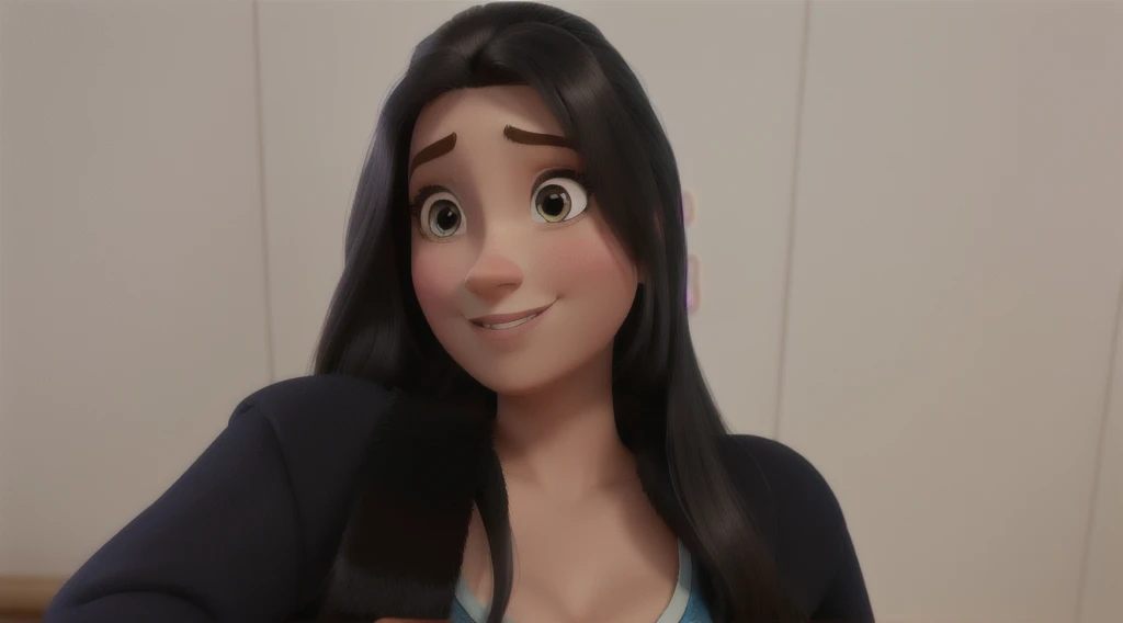  Uma mulher branca estilo disney pixar, alta qualidade, melhor qualidade.