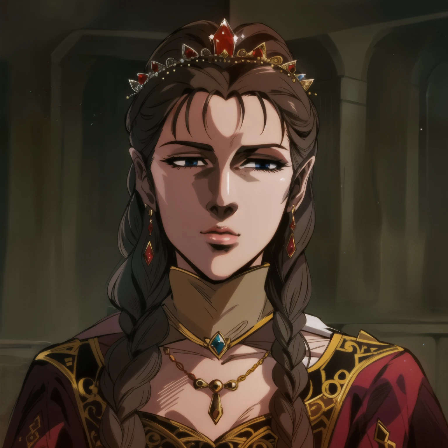 the beautiful wife of a king from D&D