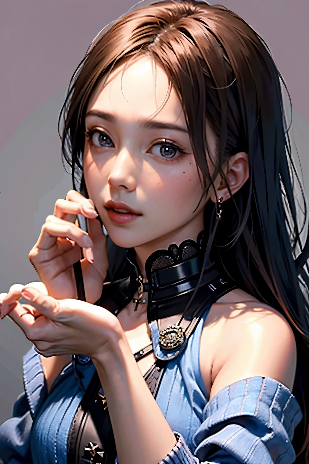(masterpiece、highest quality、highest quality、Official Art、beautifulbeautiful:1.2)、(1 girl)、Extremely detailed、colorful、Most detailed、Official Art、unity 8k wallpaper、Very detailed、beautiful、highest quality、Short Bob, (Close-up shot:1.6)