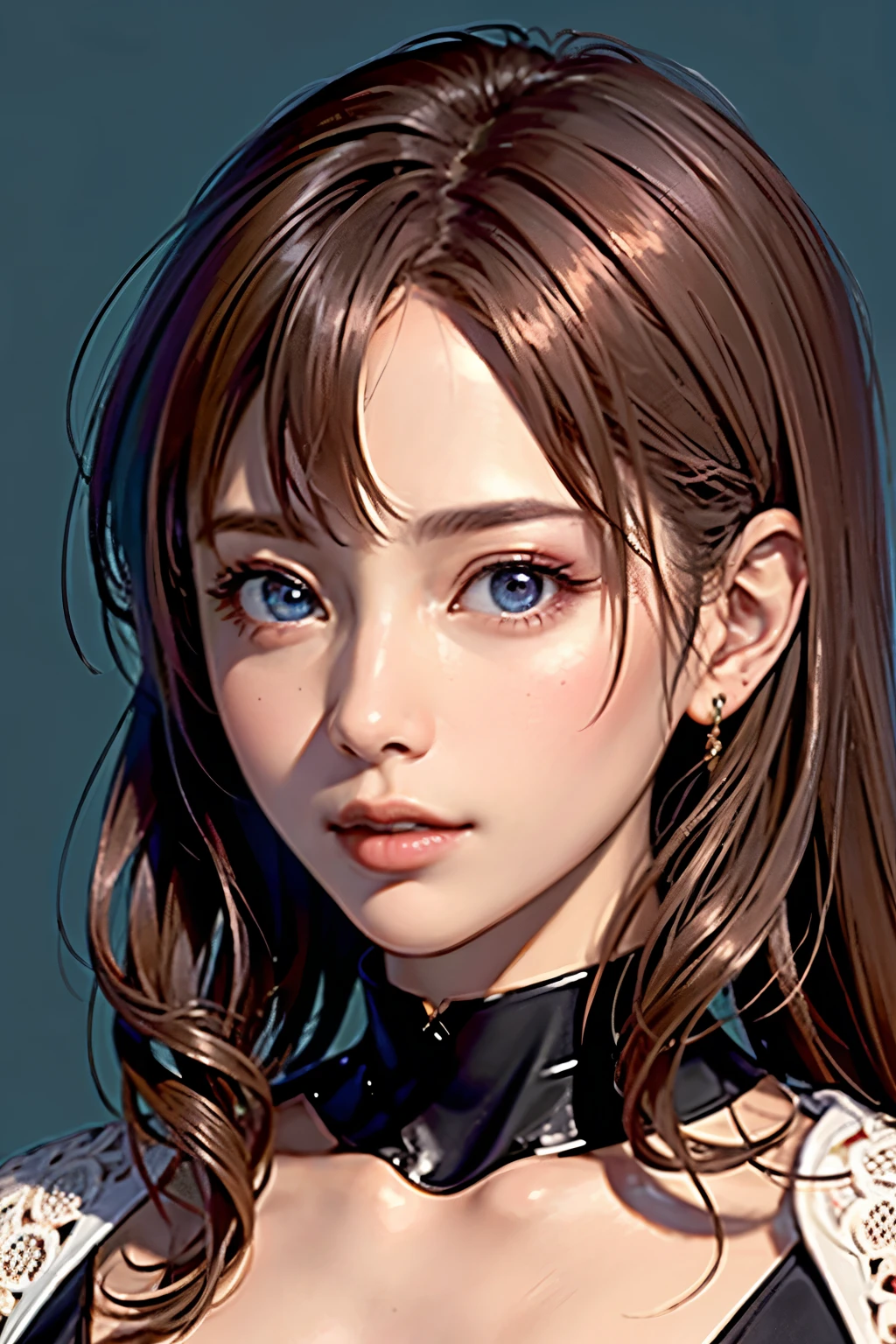 (masterpiece、highest quality、highest quality、Official Art、beautifulbeautiful:1.2)、(1 girl)、Extremely detailed、colorful、Most detailed、Official Art、unity 8k wallpaper、Very detailed、beautiful、highest quality、Short Bob, (Close-up shot:1.6)