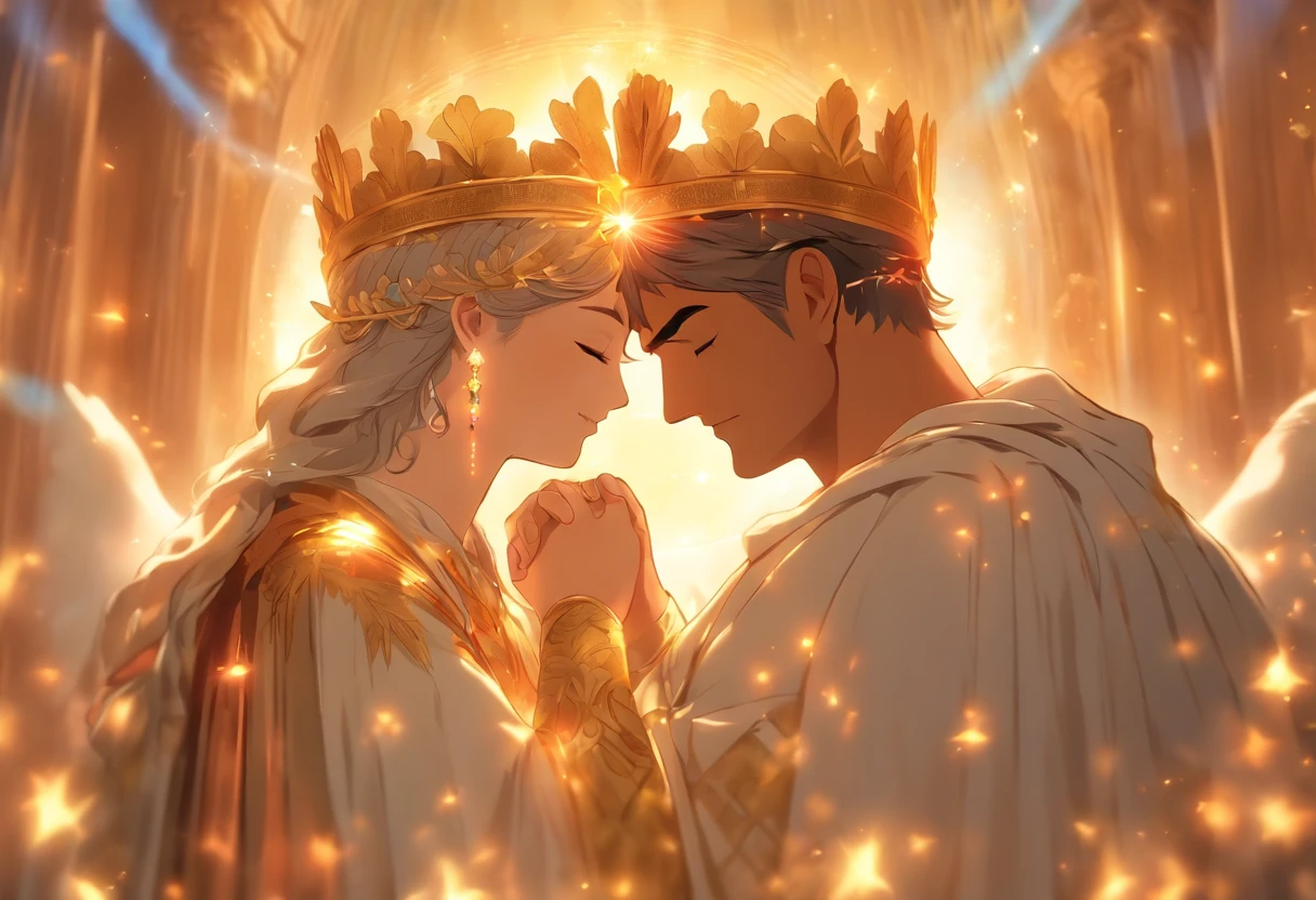a portrait of constantine the great and his lover minervina, embracing passionately in a romantic, dramatic, lyrical scene,extremely detailed skin and facial features,beautiful detailed eyes,beautiful detailed lips,high quality,photorealistic,masterpiece,dramatic lighting,warm color palette,cinematic composition,intricate details,hyperrealistic,award winning,1 person,full body shot