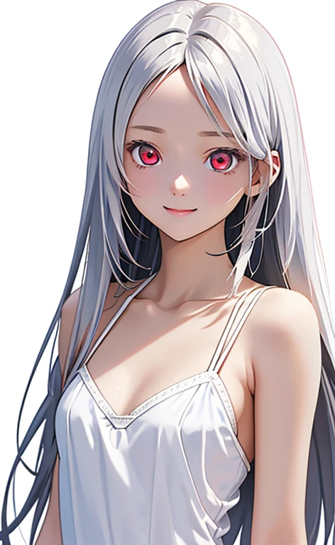 (Photorealistic:1.4)、asuna,(masterpiece、lens flare:1.5、spot light:1.2、Exquisite beautiful eyeonochrome:1.5,portlate、)、Cute Face、 3D Face、(platinum White hair:1.5、Straight Hair)、(1 Girl)、(Red eyes:1.2)、(upper body)、(),(Sundress)、 (Cute face:1.2),(forced smile),(half closed eyes),kind face,(Small breasts),(black background:1.5)、(glowing eyes:1.3)、()、 Neat and clean、Adorable、Slim Body(Tareme:1.5),Shiny Hair、(Glowing pink Skin)、Nijisketch,Manga,zydG