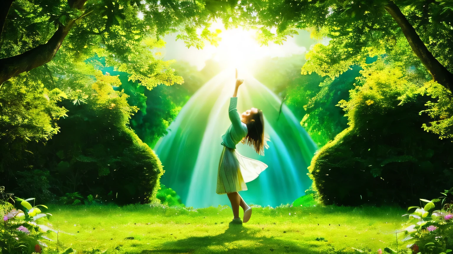 earth, playing on earth, plants, green, life, peace, love, universe, animals, energy, freedom, grace of God