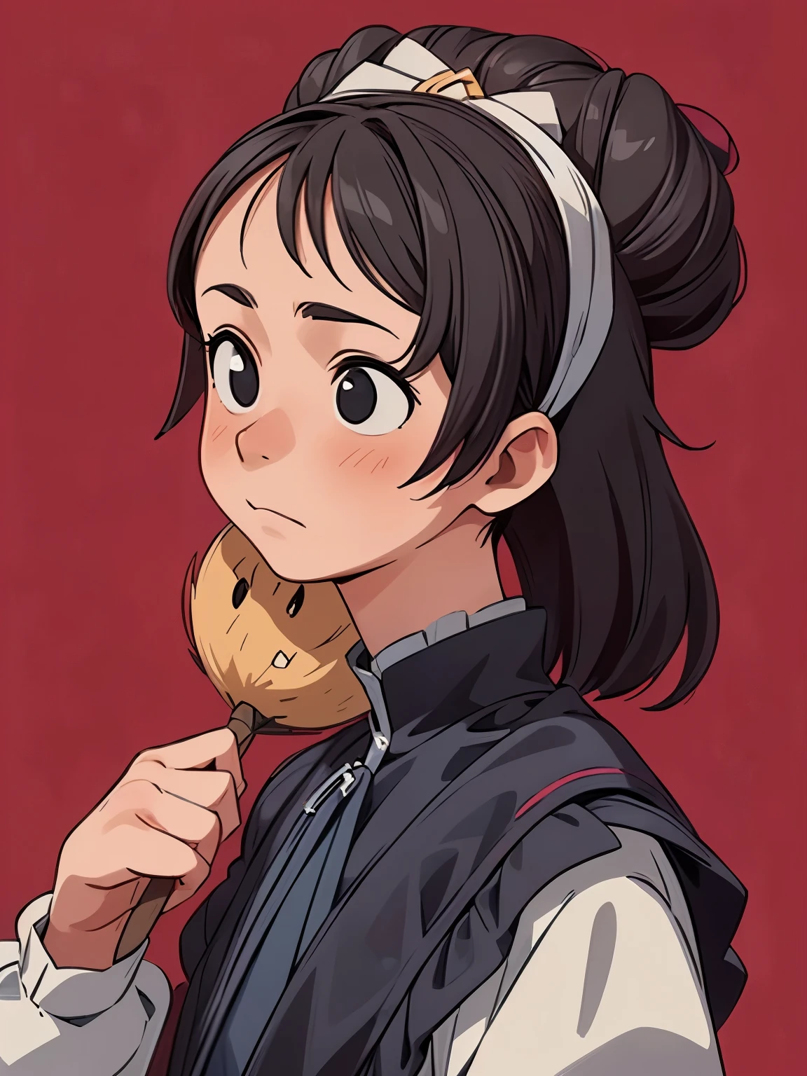 (masterpiece、highest quality、highest quality、Official Art、Beautiful and beautiful:1.2)、(One girl:1.3)Hatsune Miku、Twin tails,Big Breasts,Paris, 1559. Young people ((((18-year-old)) Sylvie Parrott)), Courageous, Resilient, Decided, Outdoor, ((Scared and angry facial expression)), ((((Simple clothing of the 1550s)))), ((Hairstyle of black people in the 1550s)), colorful, Realistic