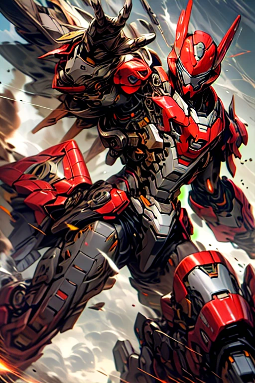 This is a black and gray Iron Man jacket. It's designed for speed and maneuverability. It has a flying machine on its back and a gray helmet, I am Iron Man. This is Iron Man. its back and a gray helmet