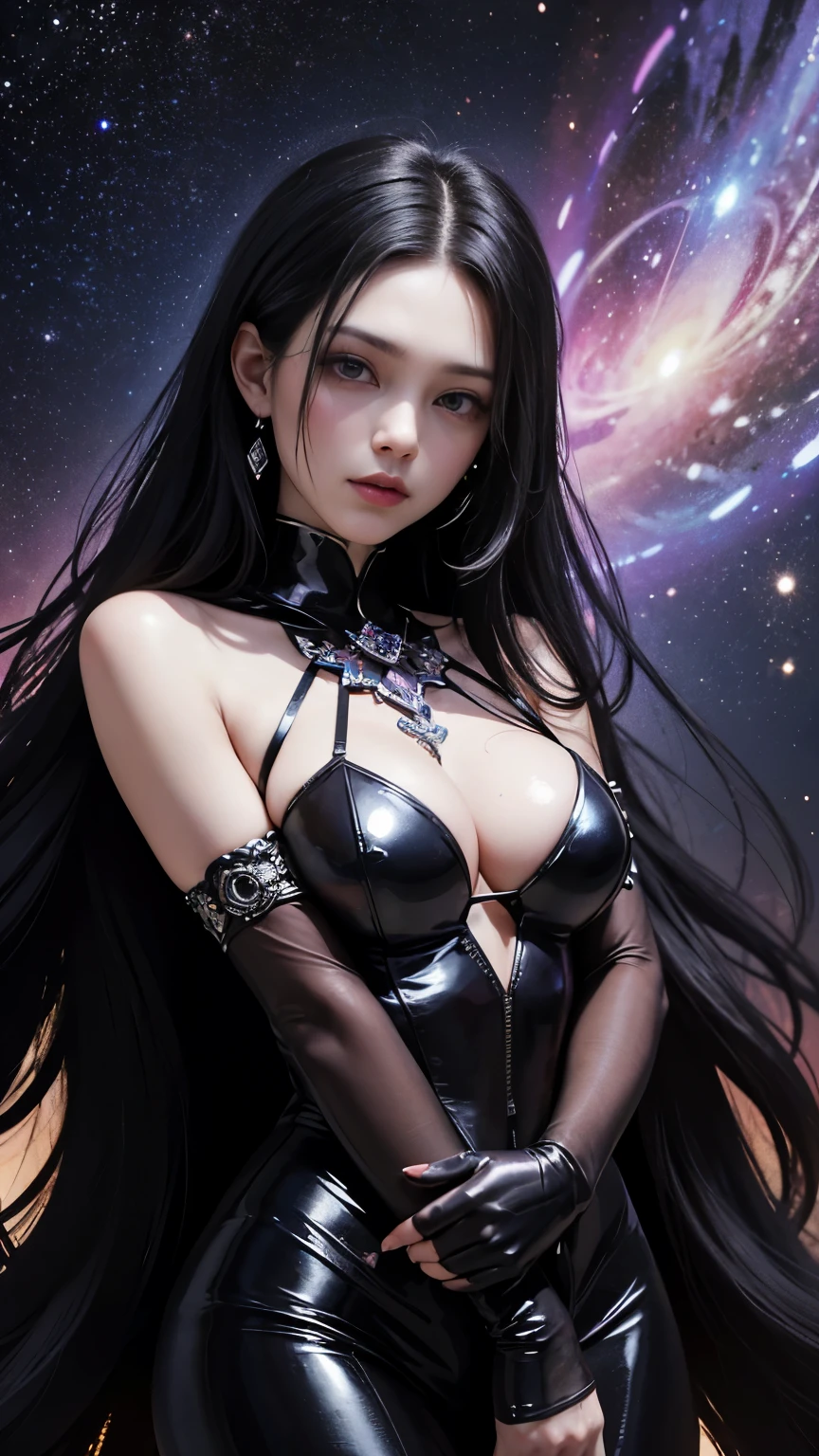 (highest quality,High resolution:1.2),(dark,Threatening:1.1),(Bad luckな:1.1), In the vortex of space,
Heart of a Goth Maiden, Very dark shade.
Her Eyes, Like dazzling fur in a starless haze,
A symphony of despair in their eyes.
Her Mogul Snaps, Mysterious Cemetery,
Think about it, The source of her sadness.
Black hair swaying in the moonlight,
She weaves despair into her dreams.
oh, Her Soul, Shadow'Embrace,
Take me to space.
At each step of the Kelhudelgoring, She summons darkness,
Dance of the Void, Whippler Big Spark.
Her touch is the cold caress of the void,
In her vague existence, I am left confused.
For Love, Bumblewisk, Cosmic Power,
Stars shining in the endless night.
Confusion swirls, Let the emptiness cry out,
Our love is a dazzling dream in the universe.
Gothic Witch of the entire star world,
In your void, I find my soul.
Hypermaximalist, Anime Style, Breathtaking oil paintings, Surreal, Ultra-realistic digital illustrations that mimic the style of oil paintings, Seamlessly blending Alex Grey's psychedelic visionary art with H's biomechanical aesthetic.r. Giger. Great composition, masterpiece, highest quality, (devil,Satan,Lucifer:1.1),(devilish:1.1),(Bad luck,Bad luckな:1.1),(Powerful figures:1.1、Big Breasts、Glasses) 、 ((((Huge glasses, Nerd Glasses, thick glasses, round Glasses)))),(((Big Breasts)))、(red eyes glow:1.6)、(red glowing eyes,Sharp teeth:1.1),(Black wings,thick,shabby:1.1),(hellish landscape:1.1),(fire,sulfur:1.1),(Threatening atmosphere:1.1),(dark shadows,Threatening presence:1.1),(Bad luck clouds,Stormy Skies:1.1),(dark,Spooky atmosphere:1.1),(Bad luck aura,Evil energy:1.1),(dark aura,cigarette:1.1),(Extreme heat,Burning Flames:1.1),(Surreal,Nightmare Visions:1.1),(Predicting the end:1.1),(Twisted corners,Fiery crown:1.1),(Bad luck whispers,devilish laughter:1.1),(Cries of pain,echoing screams:1.1),(Bad luck symbols,Ancient runes:1.1),(Mysterious relic,dark artifacts:1.1),(Infernal ritual,ritual sacrifice:1.1),(devilish minio