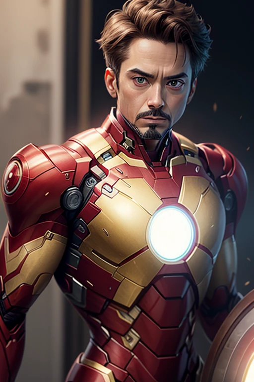 This is Iron Man in black and gold。It&#39;s designed for speed and maneuverability，has practical significance, Enlarged and clear, Not too many complicated lines