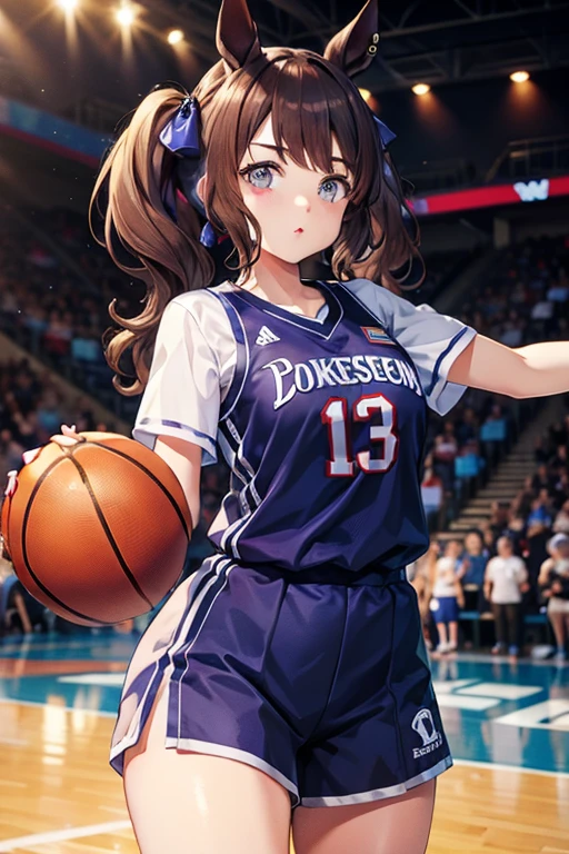 tosen jordan \(umamusume\), basketball uniform