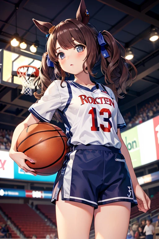 tosen jordan \(umamusume\), basketball uniform