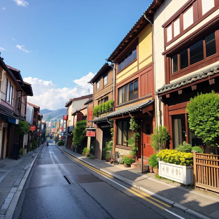 daily、In town、scenery、beautiful