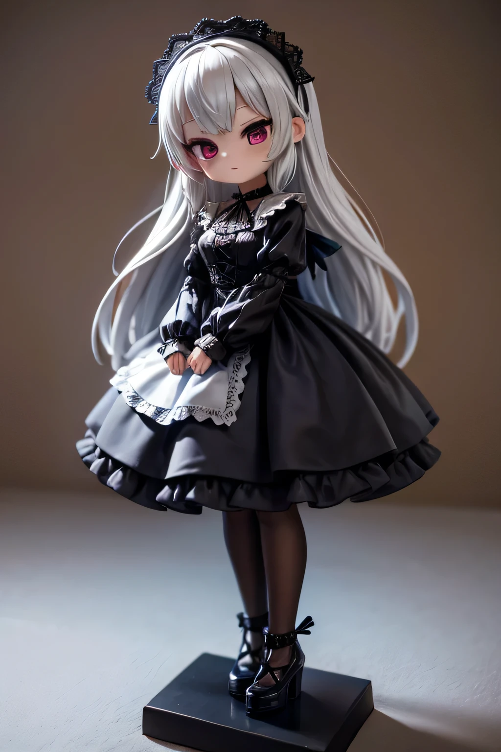 Gothic doll figurine