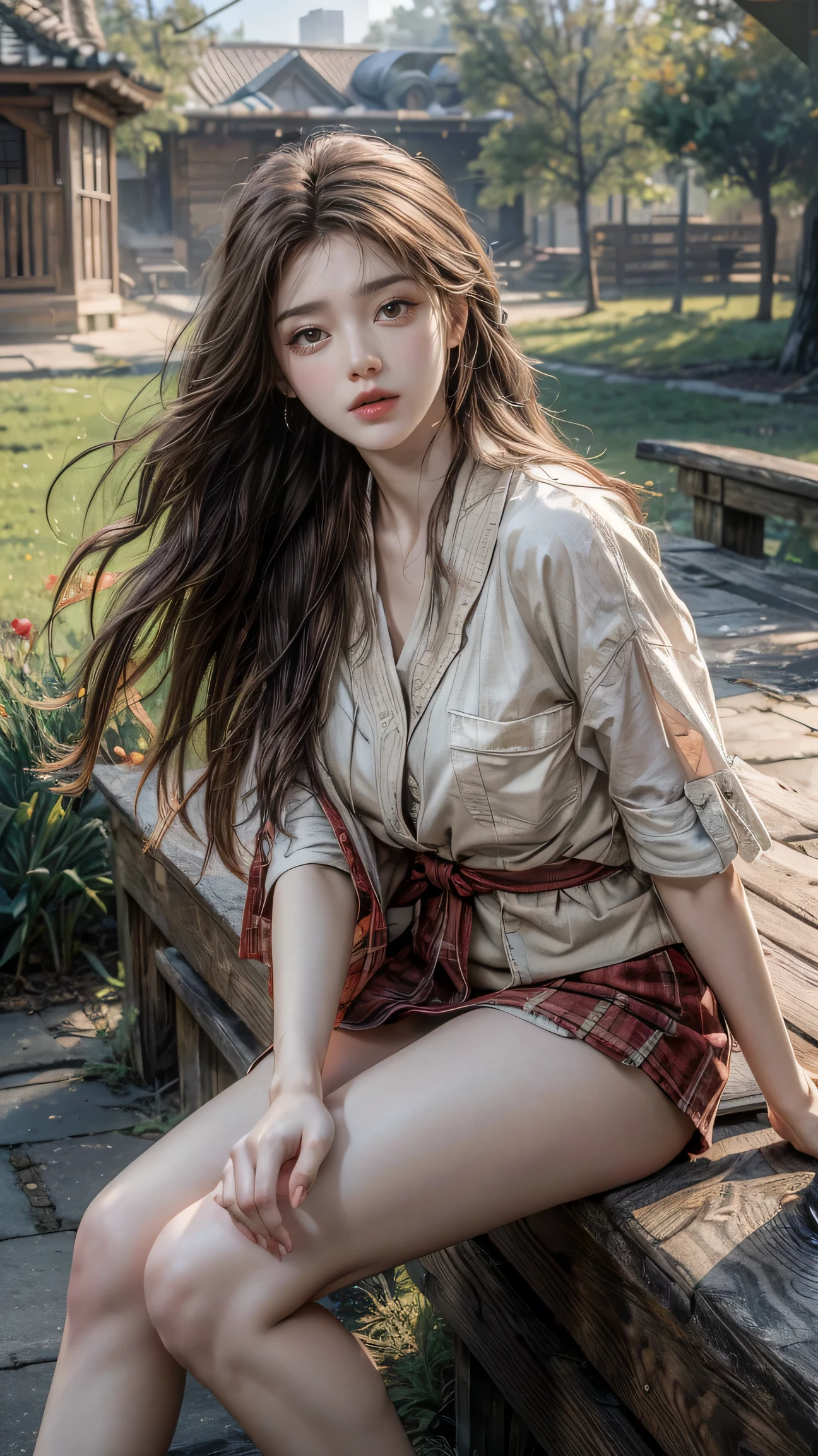 ((masterpiece, highest quality, Highest image quality, High resolution, photorealistic, Raw photo, 8K)), Spring Morning, 