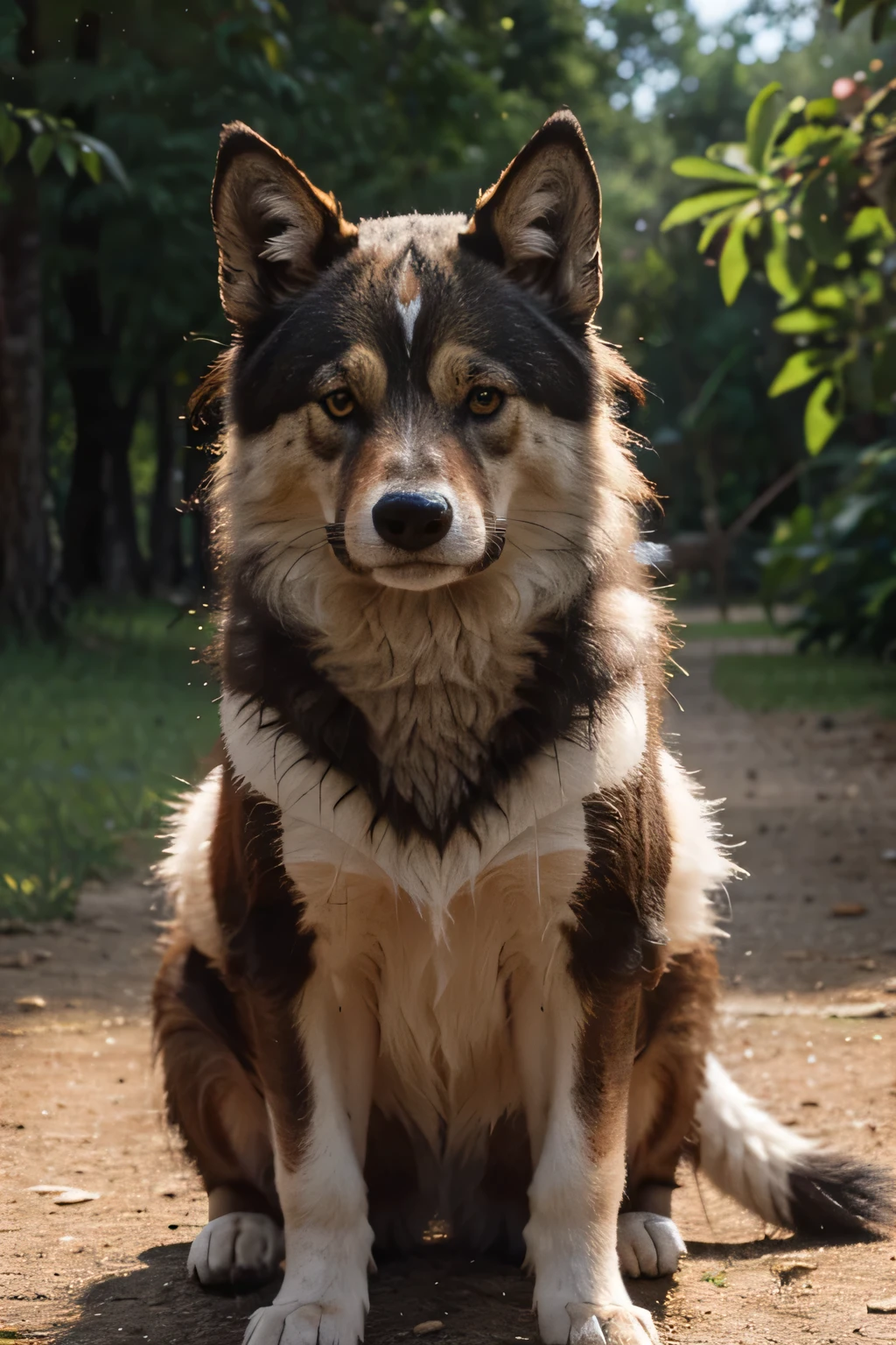 crie um lobo com sua matilha