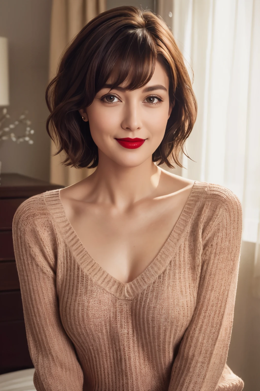 (Highest quality,8K,masterpiece),
Rough skin,Wrinkles around the mouth and eyes、 Anatomically correct, sharp, Gray background((Japanese Mature, 50 years old)), alone, ((Facial wrinkles),Dark eyes and shapely breasts, Straight light brown hair that reaches the shoulders, Chubby body type (((Stand upright, Facing the center of the screen.))), Close your mouth and look straight ahead with a serious face..,,silver silk blouse,A slit skirt that accentuates the waist, Looking into the camera。Sexy Makeup、、smile、Beautiful clavicle、Pubic hair shape、The chest is hidden by clothes