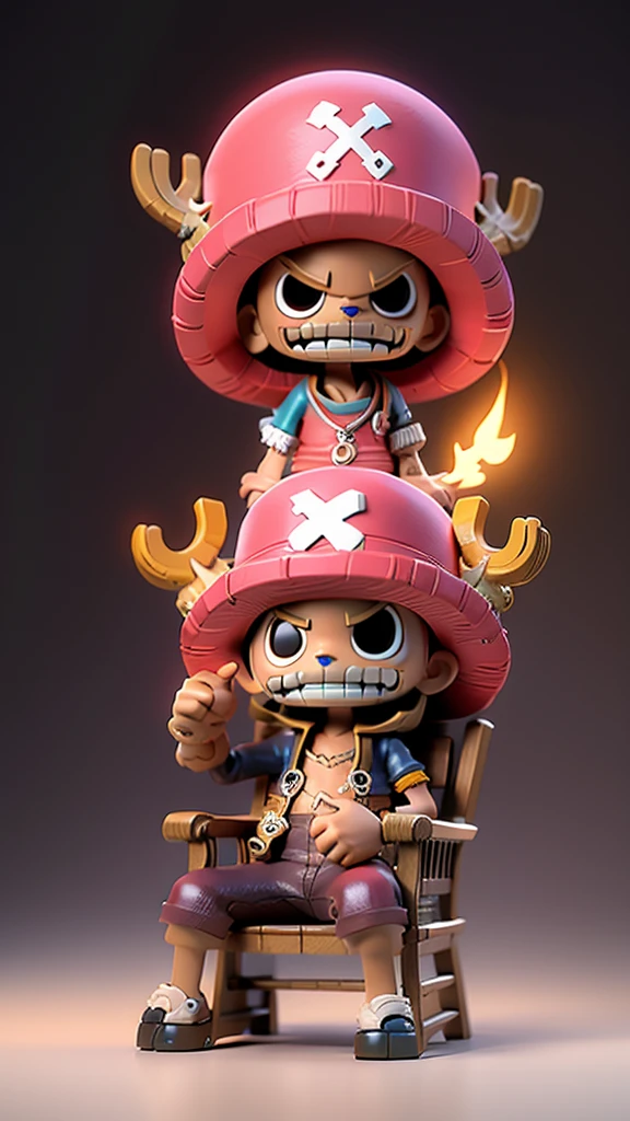 anime character sitting in a chair with antlers on his head, from one piece, inspired by Eiichiro Oda, high detail iconic character, 8 k highly detailed ❤🔥 🔥 💀 🤖 🚀, king of pirates, one piece style, one piece artstyle, super highly detailed, 8k high quality detailed art, game cg, 
(one piece, one piece, realistic, dramatis